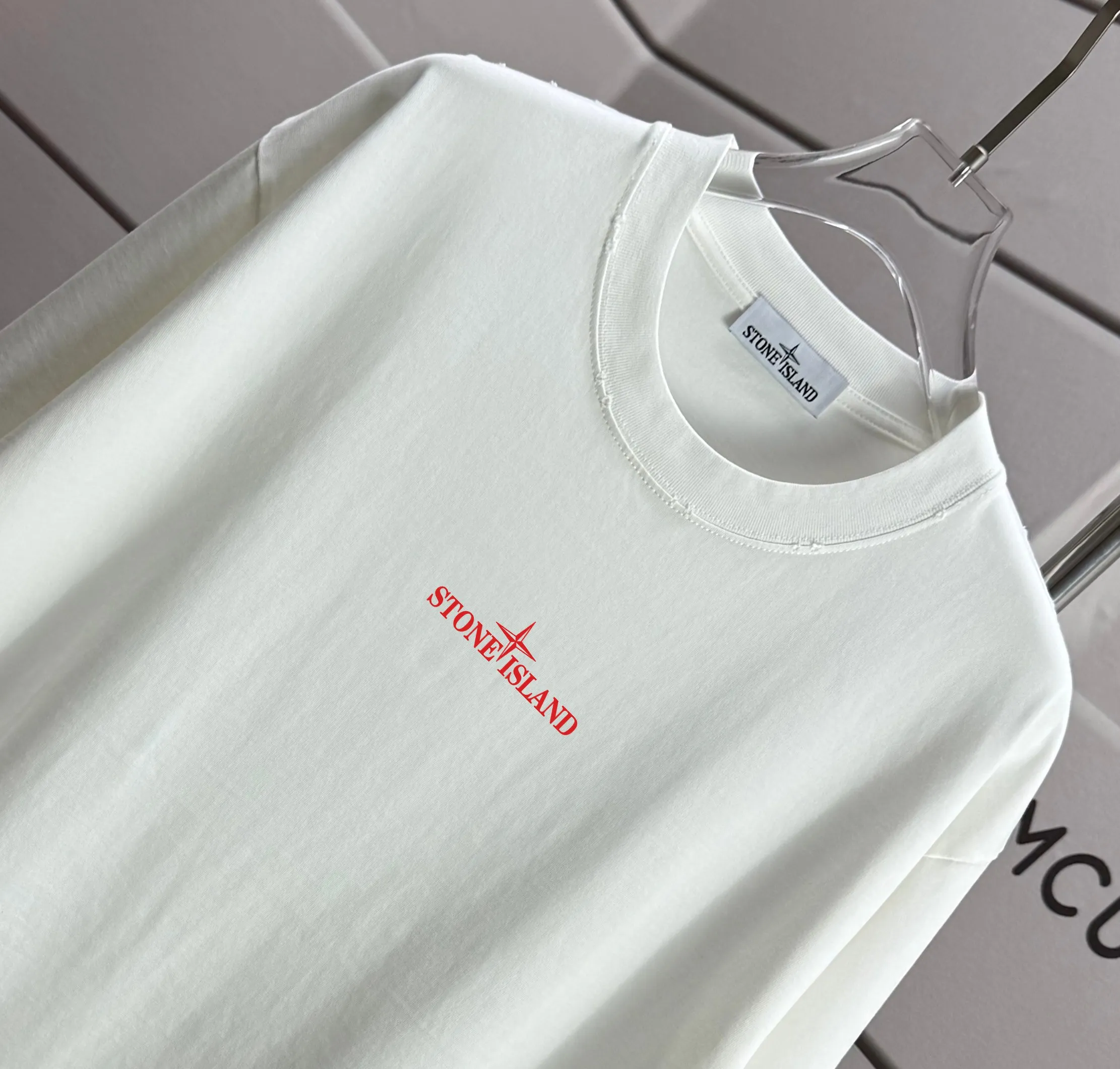 P160 Ston* islan* 石*岛 2025 autumn and winter new style, washed and worn 320g round neck short-sleeved tee, loose version for men and women, color: washed black, washed white, washed gray, washed brown gray Size: S M L XL XXL Size: S (90-130 catties) M (120-150 catties) L (140-165 catties) (160-180 catties) XXL (180-210 catties)